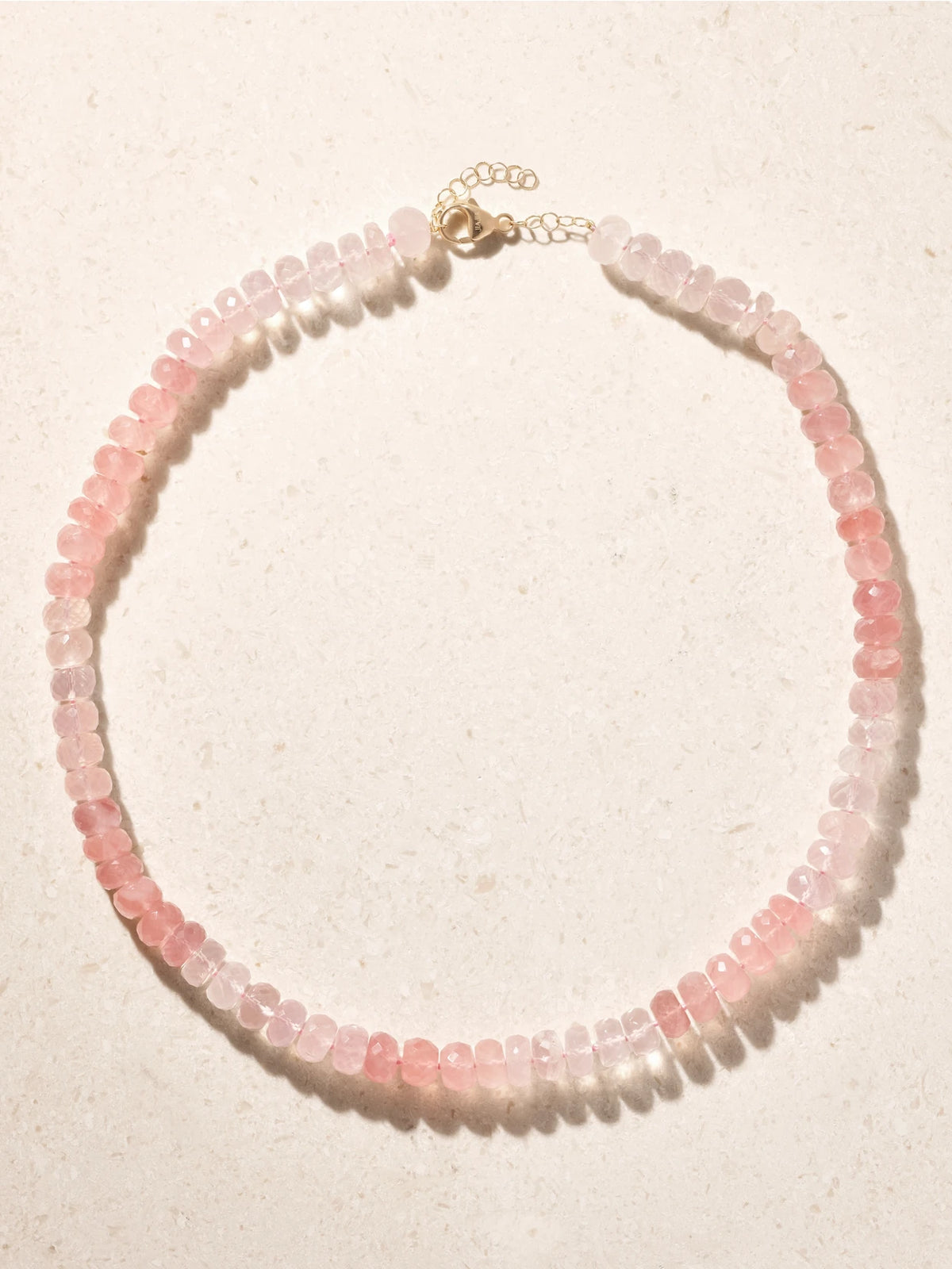 JIA JIA Oracle 14-karat Yellow Gold Quartz Beaded Necklace