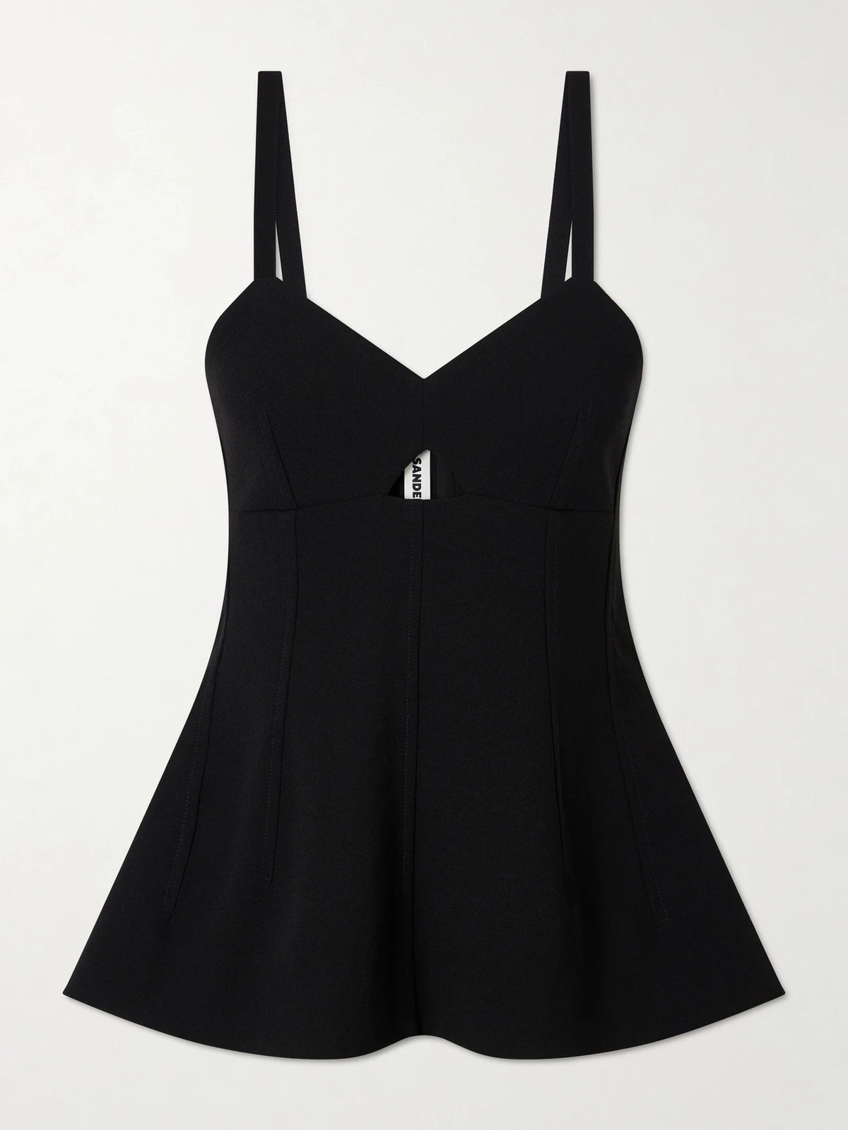 Jil Sander Wool Bustier Top