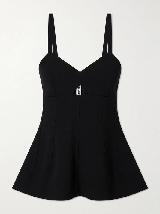 Wool Bustier Top