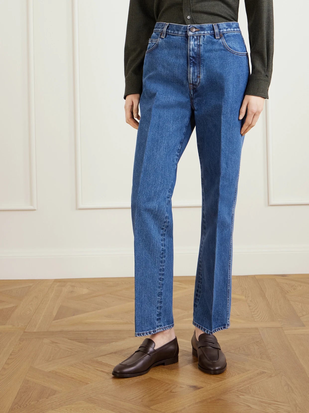 Brooke High-rise Straight-leg Jeans