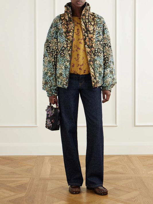 Image of Flats. Product name - Leather Loafers in Dark brown colour by brand - Dries Van Noten