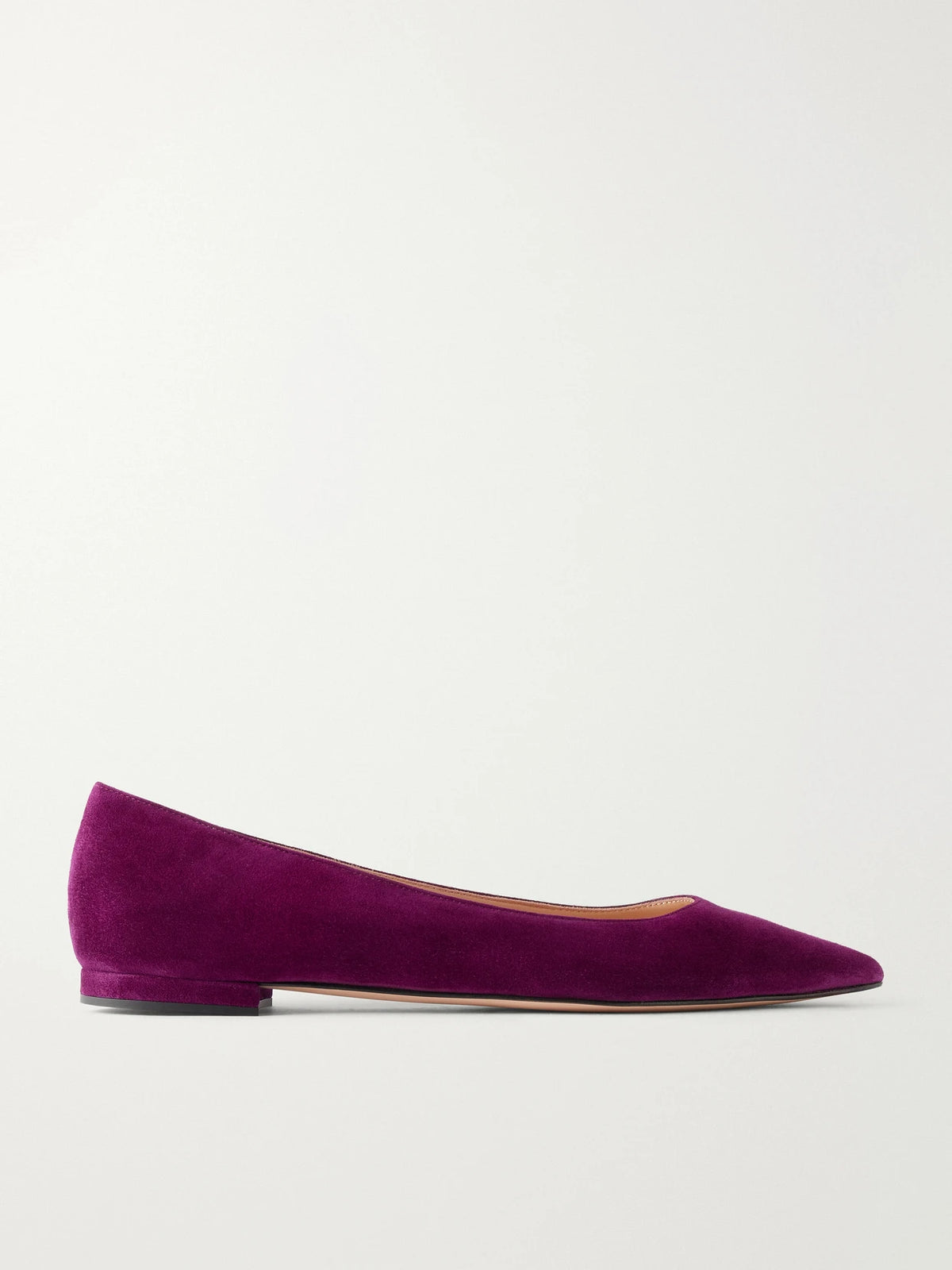 Rossi Gianvito Suede Ballet Flats