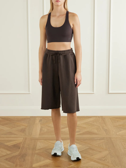 Image of Activewear. Product name - + Fka Twigs Performance Sports Bra in Brown colour by brand - ON