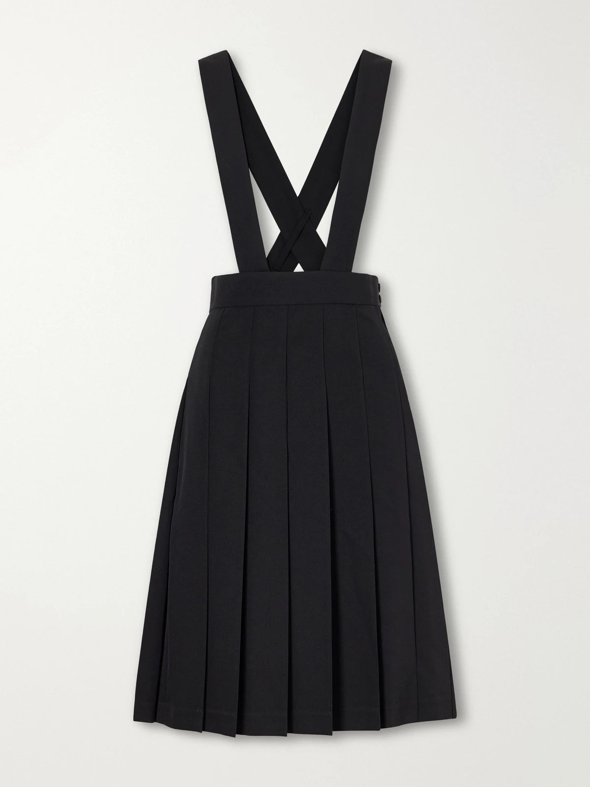 Comme des Garçons GIRL Pinafore Wool Midi Skirt