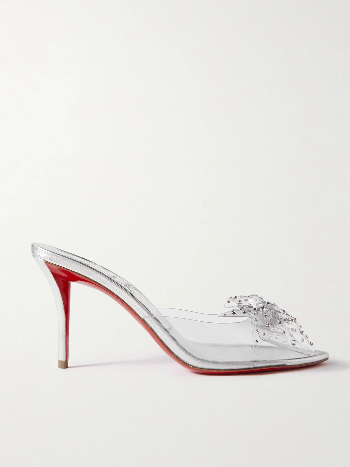Aqua Strass 80 Crystal-embellished Pvc Sandals