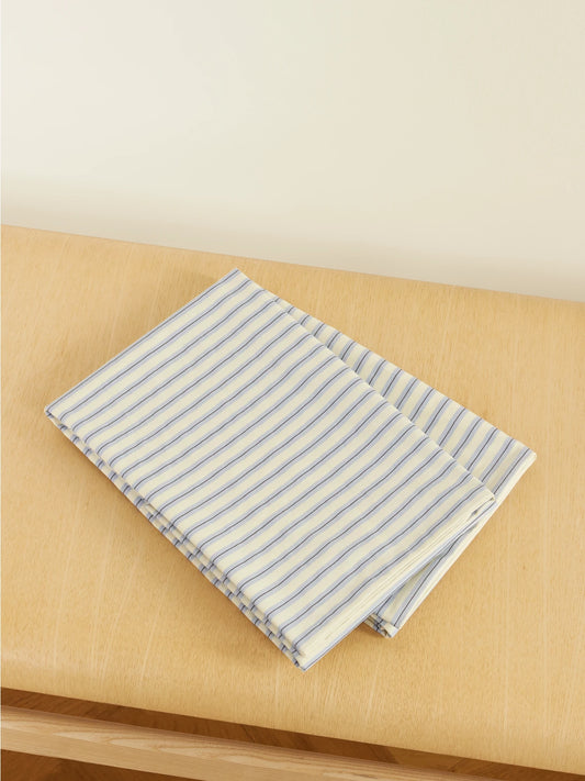 TEKLA Percale Set Of Two Organic-cotton Pillow Covers