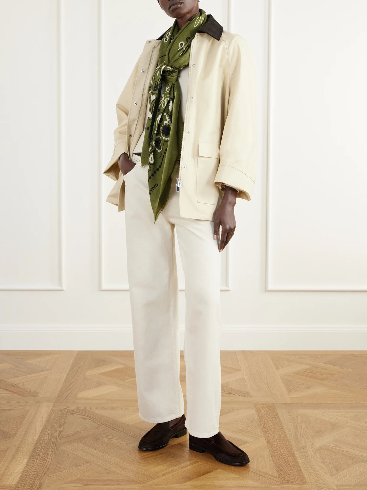 CALL IT BY YOUR NAME Étole Paisley-print Wool And Silk-blend Twill Scarf