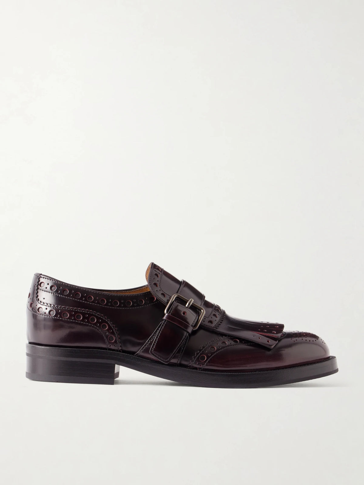 Phillis Fringed Leather Brogues
