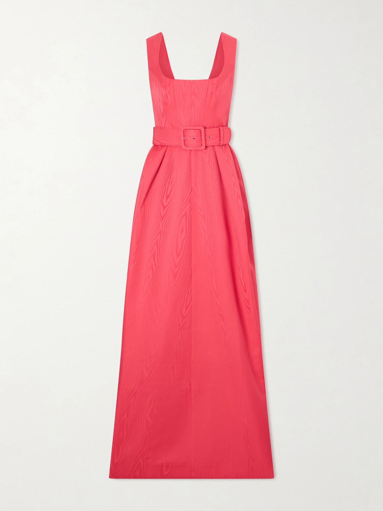 Image of Dresses. Product name - Rosalia Moiré Gown in Pink colour by brand - Rebecca Vallance