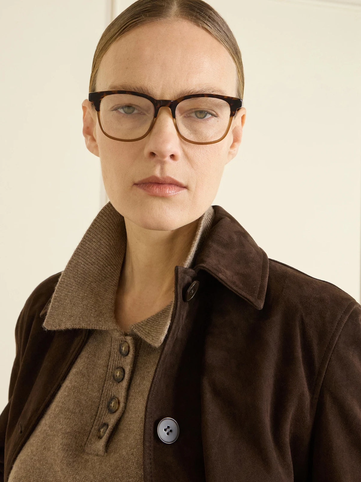 Image of Accessories. Product name - Emerson Square-frame Tortoiseshell Acetate Optical Glasses in Multi colour by brand - Barton Perreira
