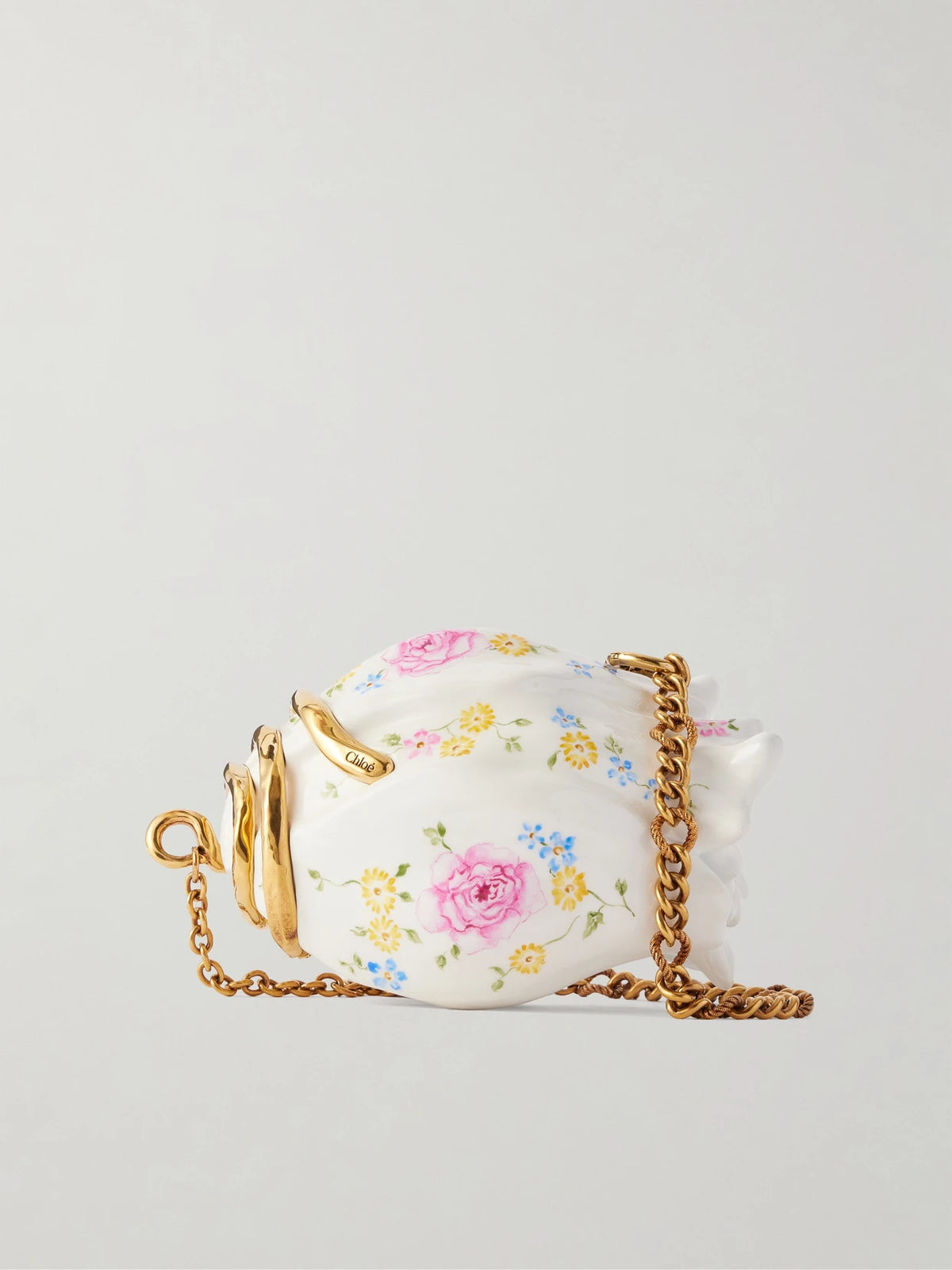 Chloé Souvenir Treasures Floral-print Resin Shoulder Bag