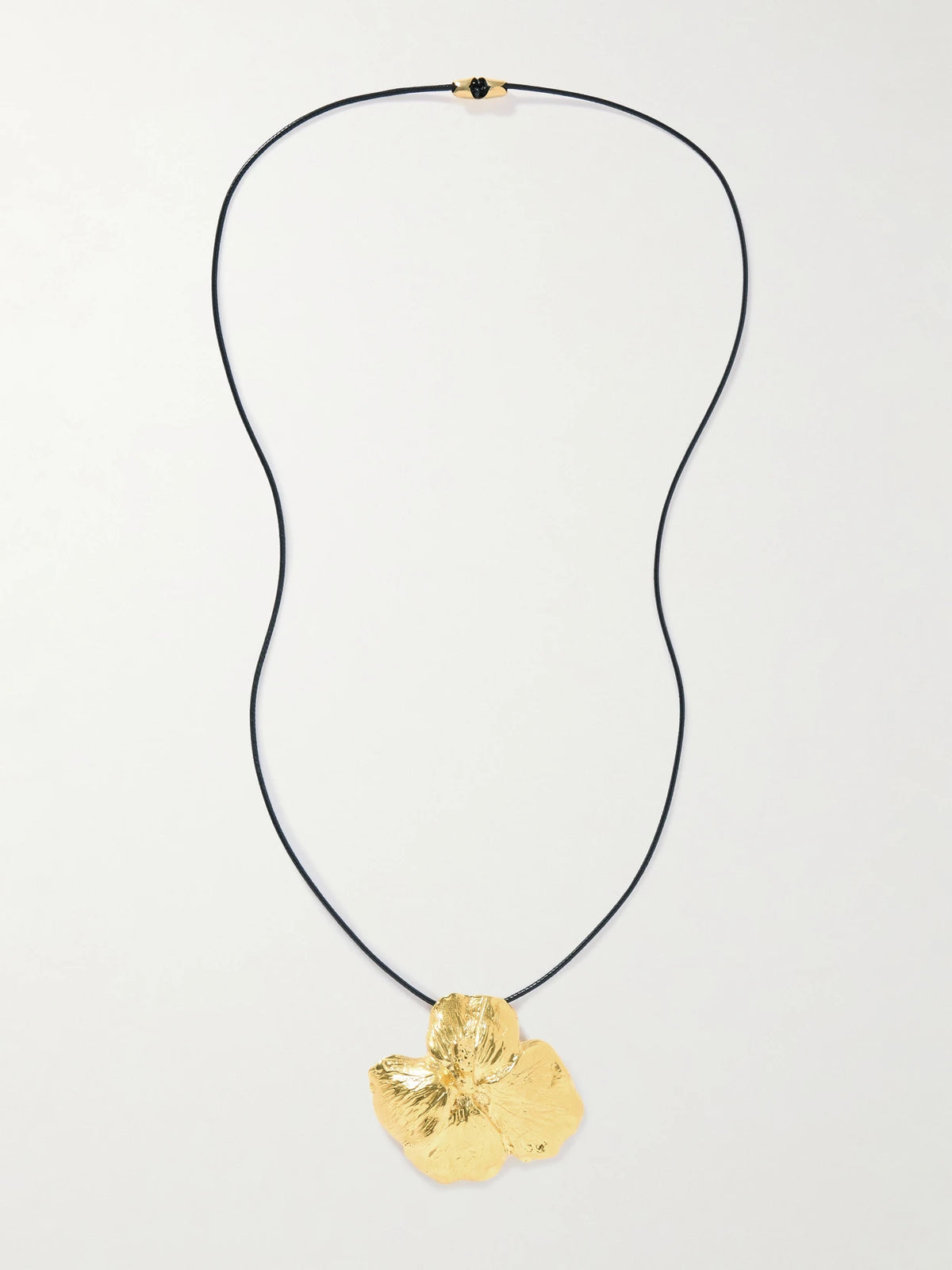 + Eden Rock St Barths Hibiscus Gold-plated And Cord Necklace