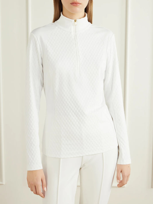 BOGNER Claya Chevron Stretch-knit Base Layer