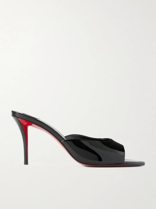 Miss Z 80 Patent-leather Mules