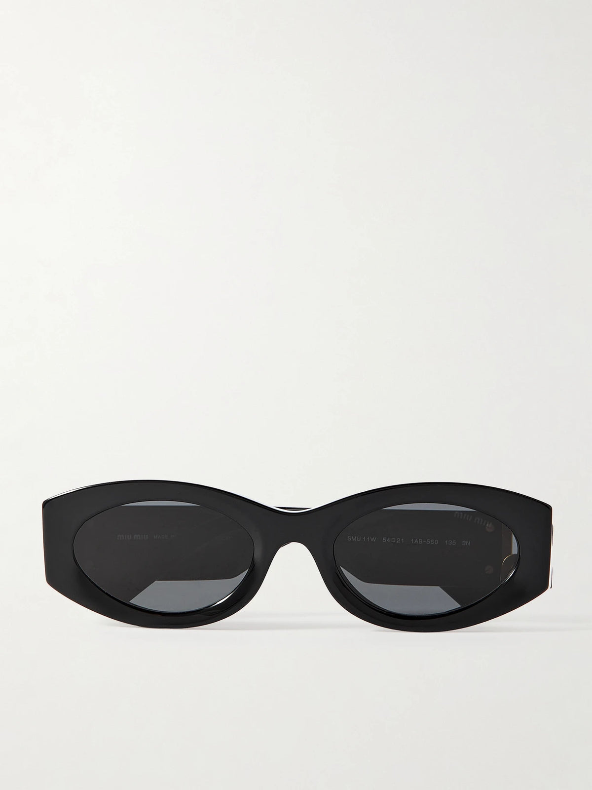 Glimpse Oval-frame Acetate Sunglasses