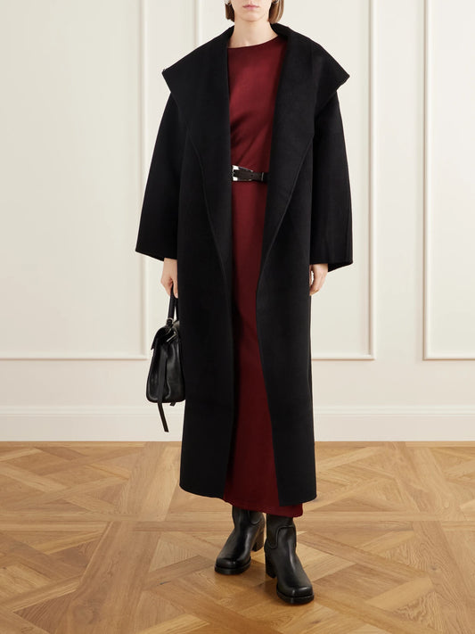 Image of Dresses. Product name - The Gioia Satin Maxi Dress in Burgundy colour by brand - Giuliva Heritage