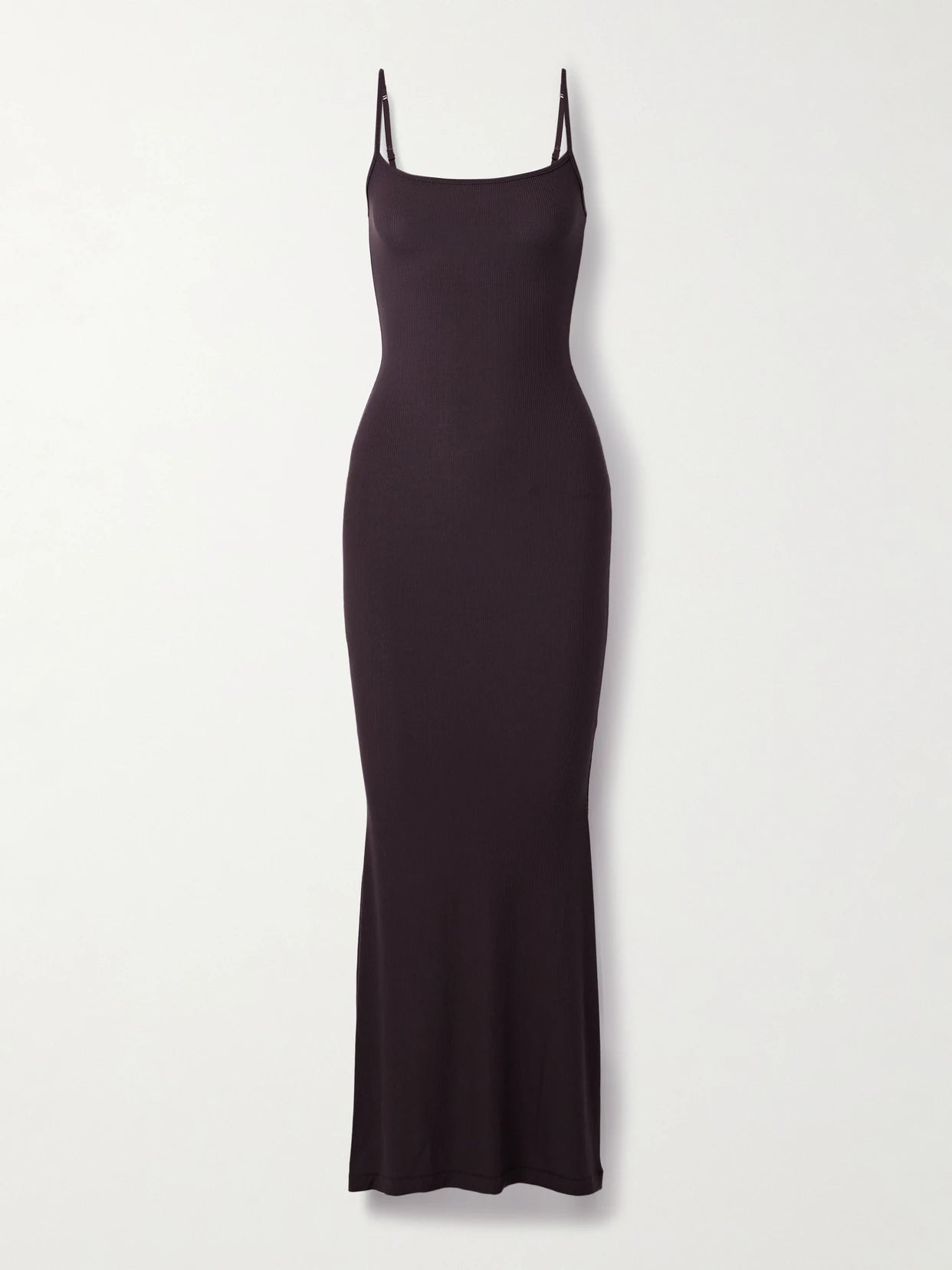 Soft Lounge Ribbed Long Stretch-modal Slip Dress - Phoenix