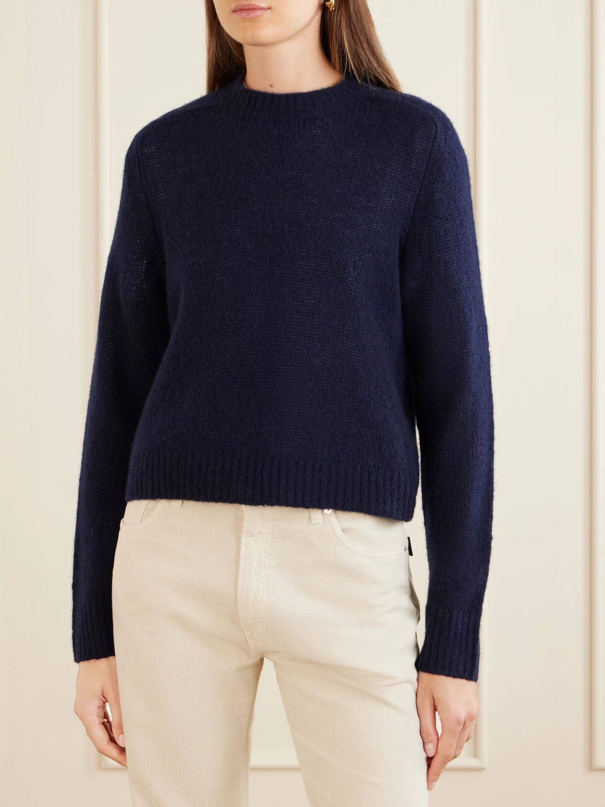 Solene Cashmere And Silk-blend Sweater