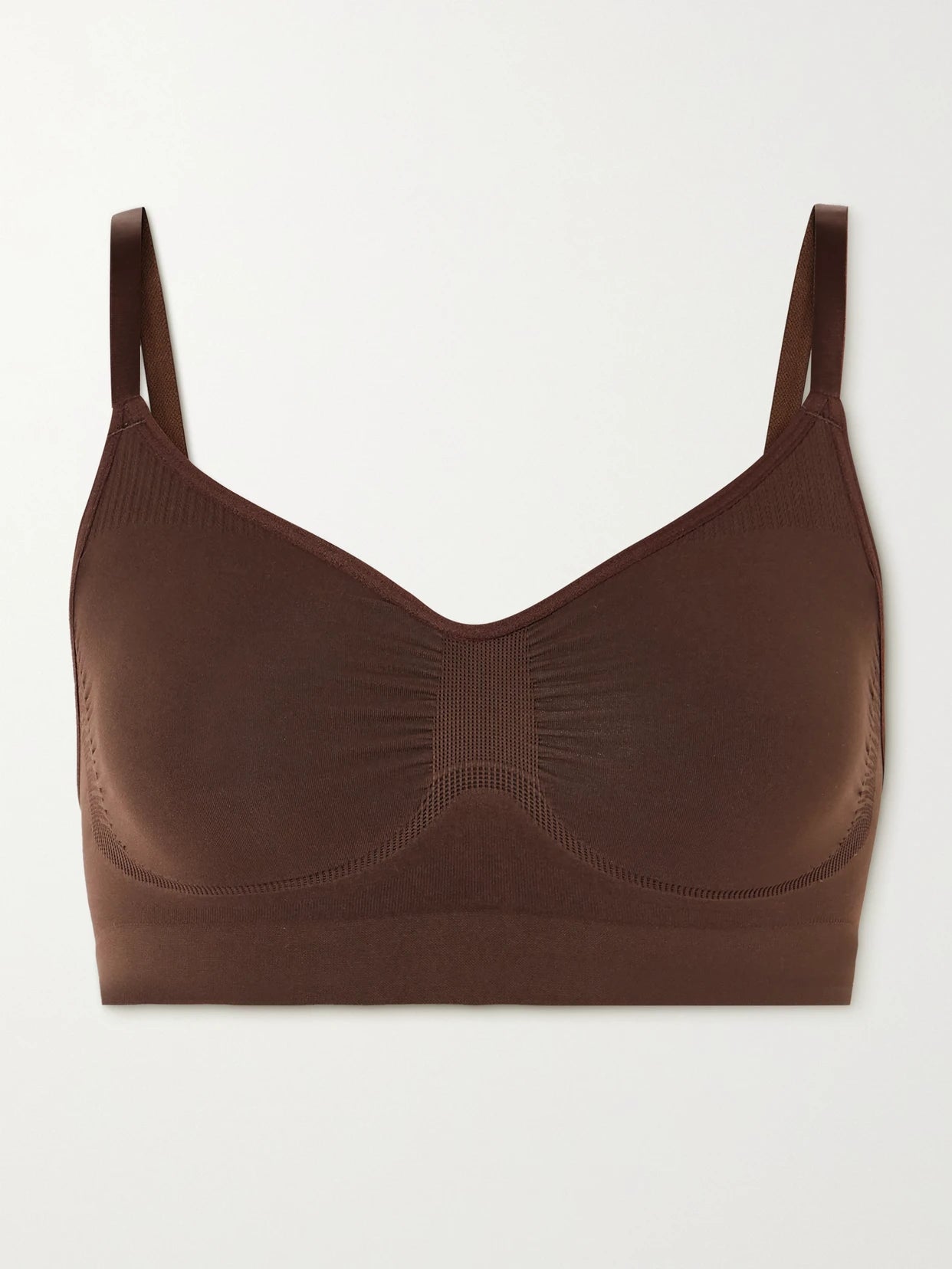Seamless Sculpt Bralette - Cocoa