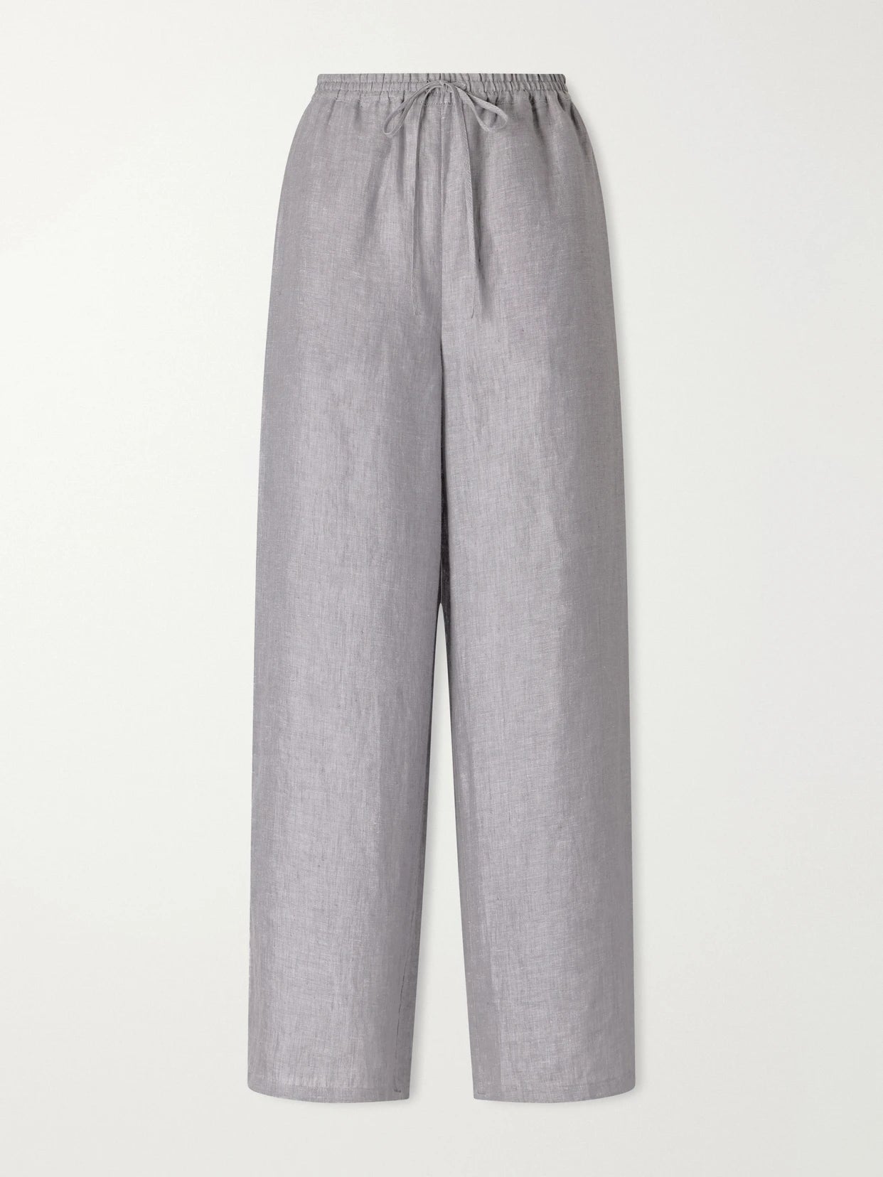 Bienheureux Linen Straight-leg Drawstring Pants