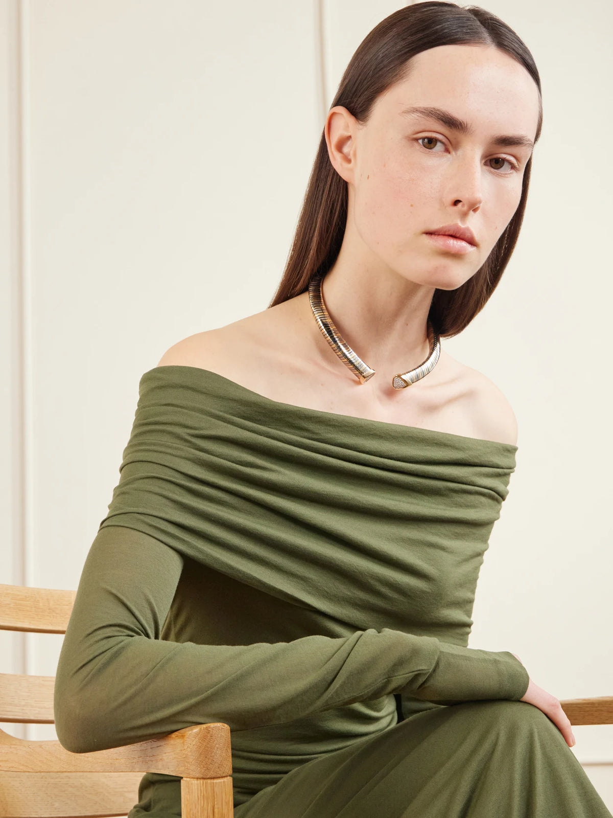 Trisola 18-karat Gold, Titanium And Diamond Necklace