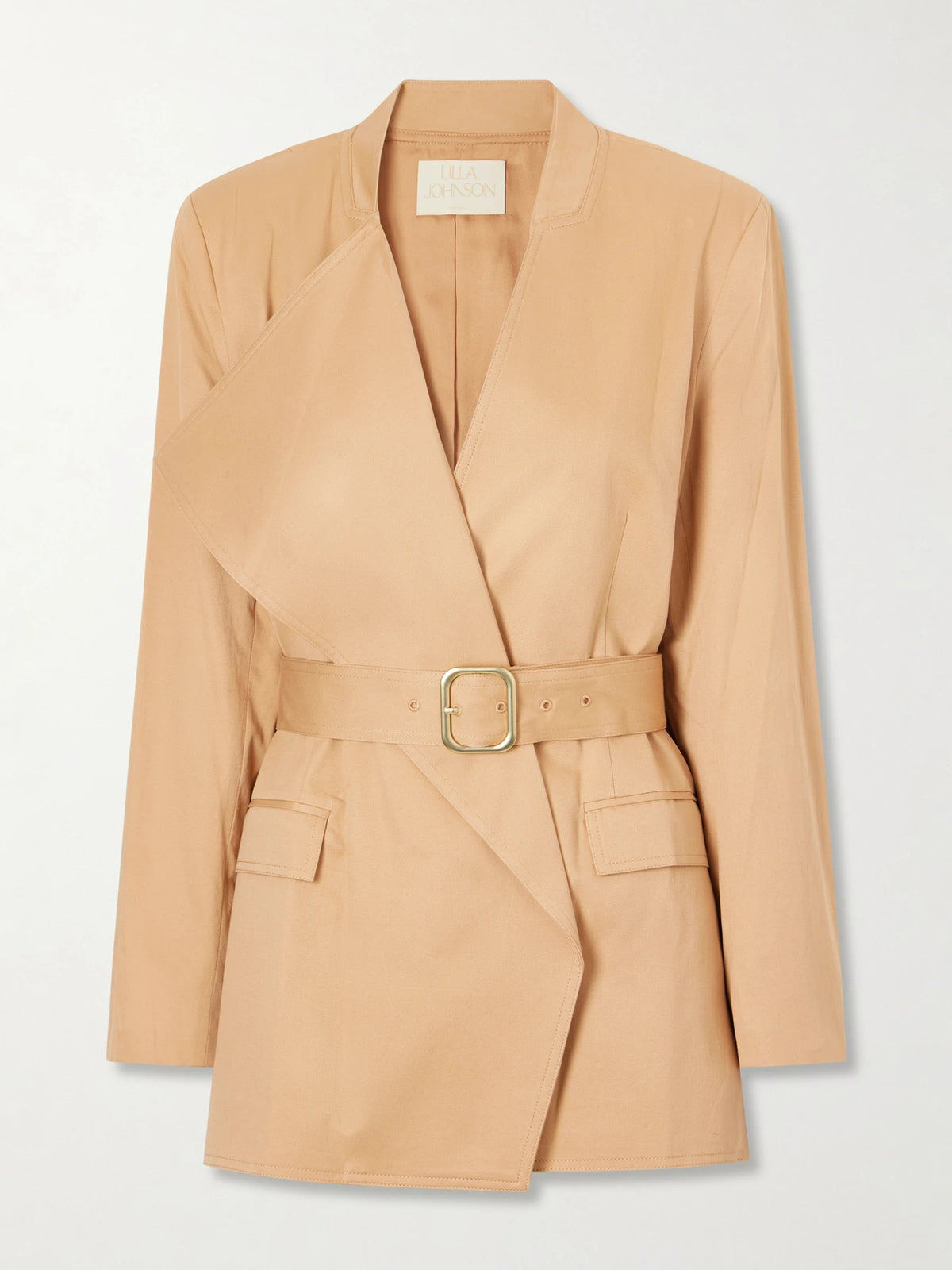 Ulla Johnson Zehra Belted Cotton Blazer