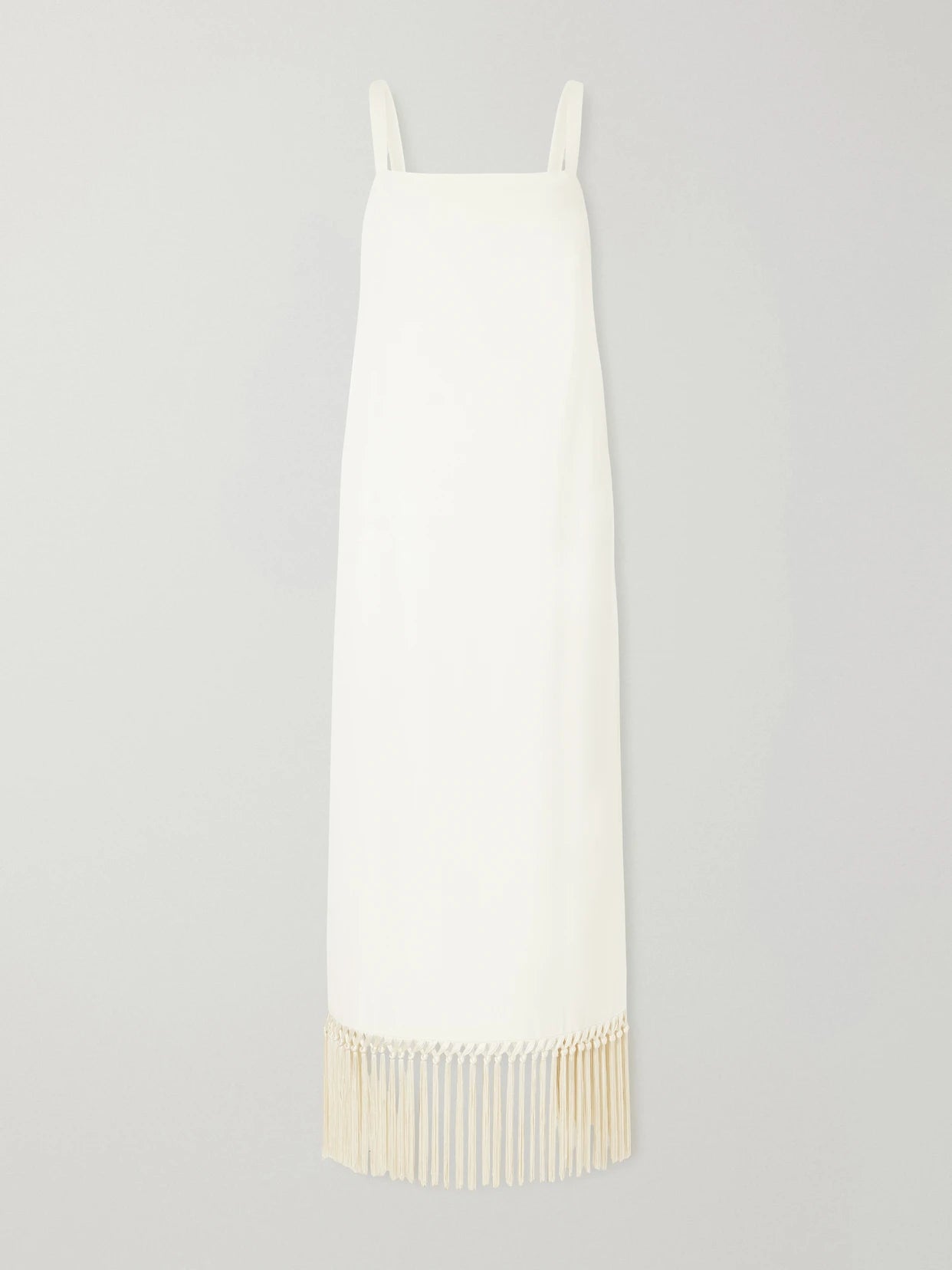 Palermo Fringed Crepe Midi Dress