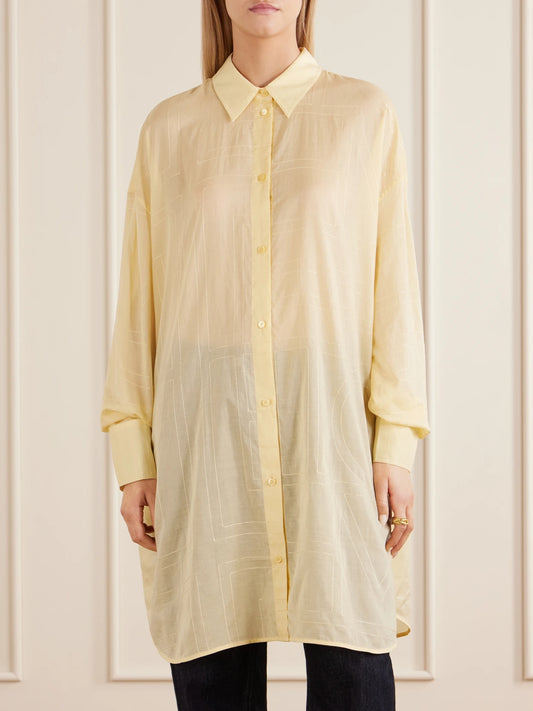 Lyocell And Cotton-blend Shirt