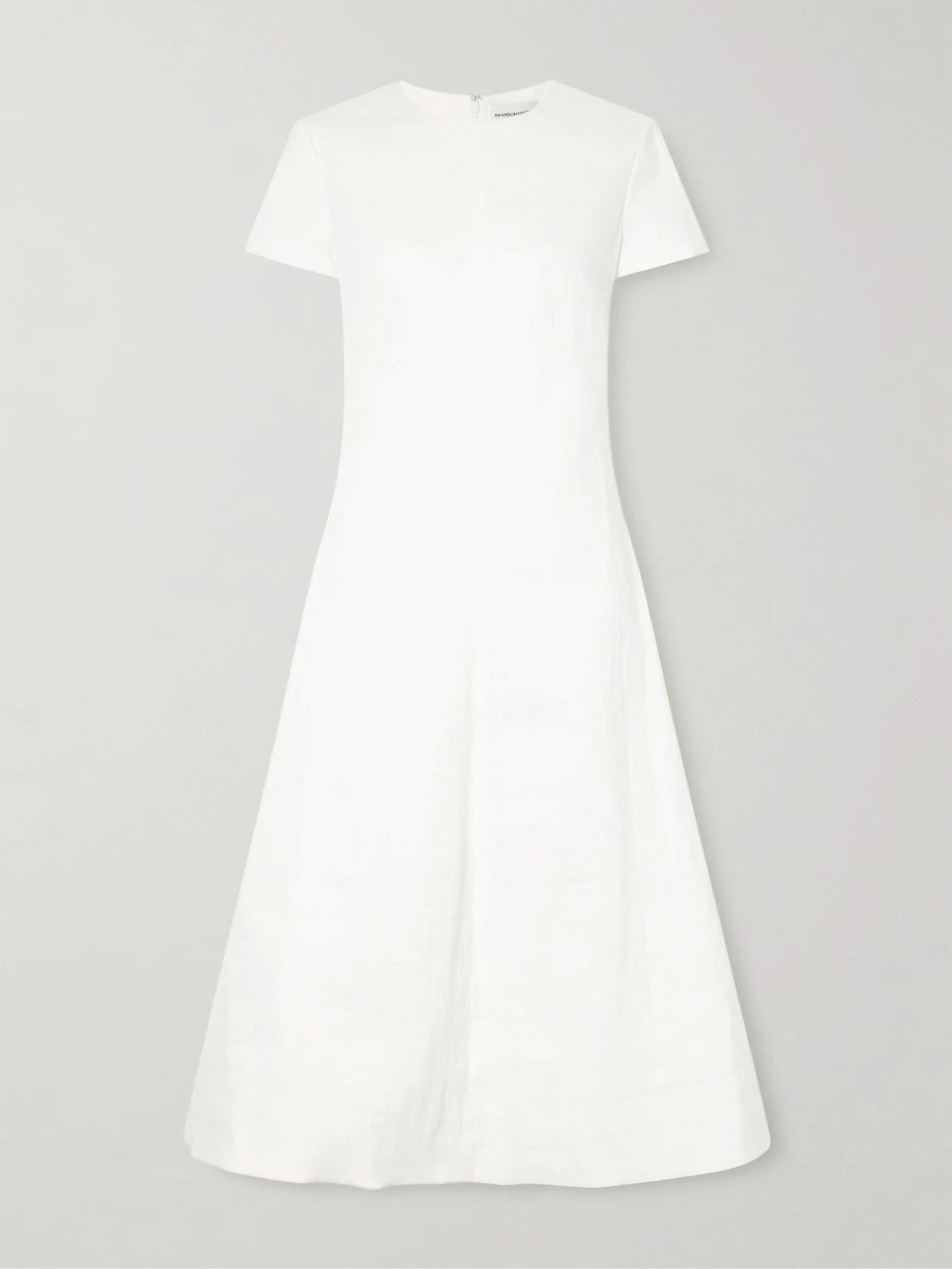 The Ridley Linen-blend Midi Dress