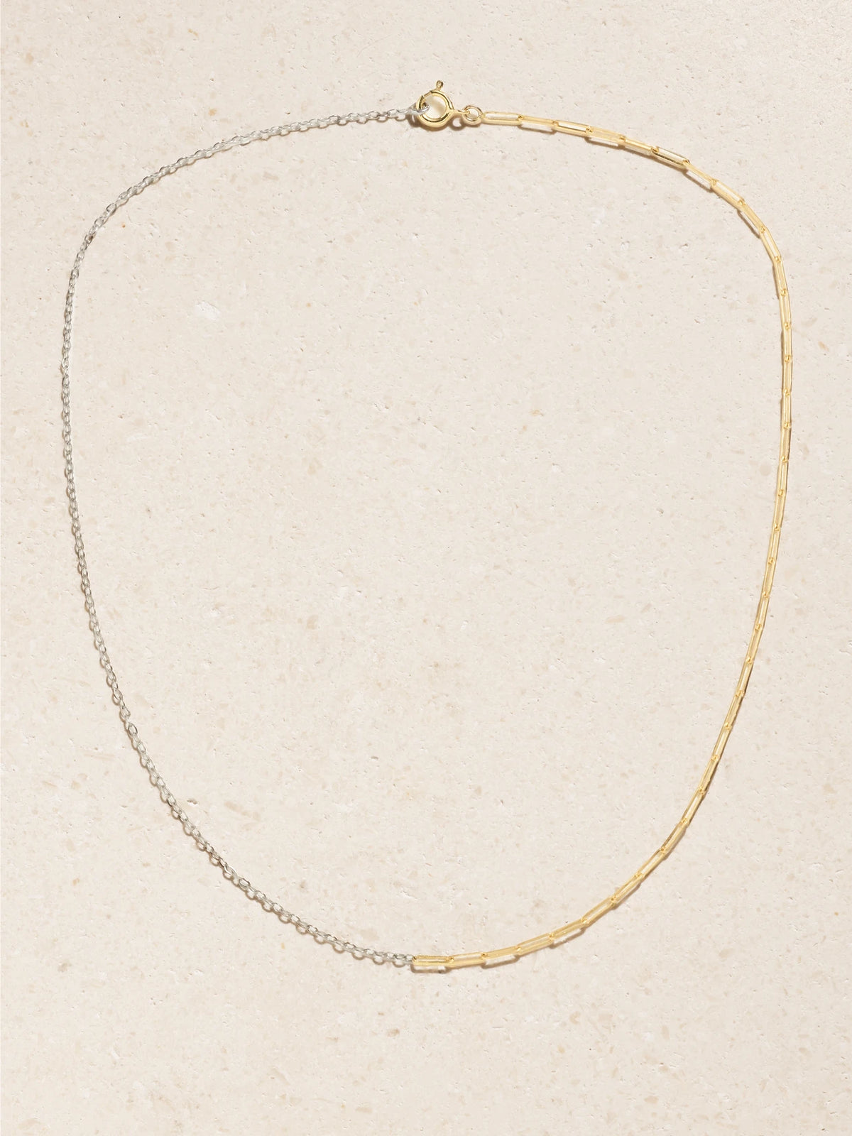 18-karat White And Yellow Gold Necklace