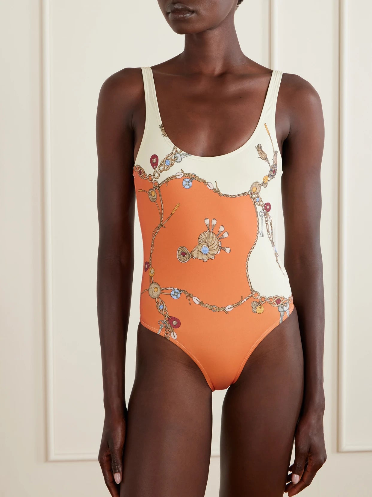 Stolen Jewels Printed Swimsuit