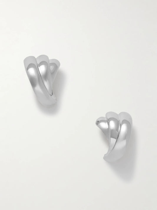 The Magda Silver-tone Earrings