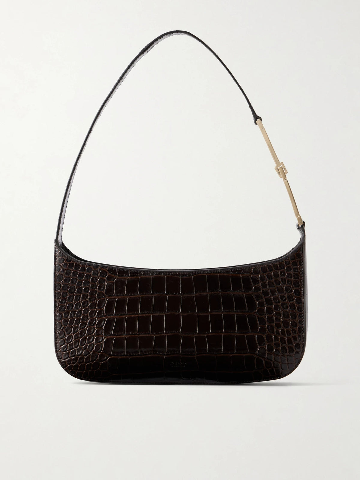 TOM FORD Arc Croc-effect Leather Shoulder Bag