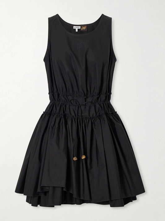 + Paula's Ibiza Cotton-poplin Mini Dress