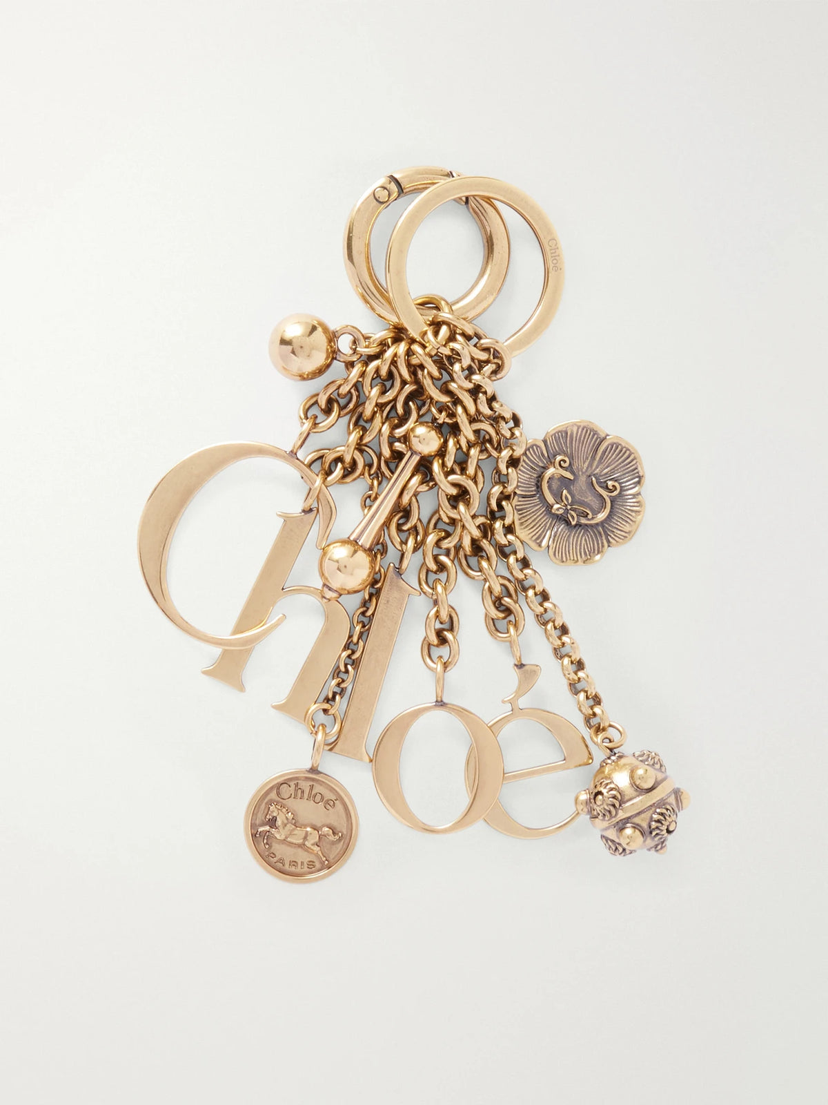 K188 Gold-tone Keychain
