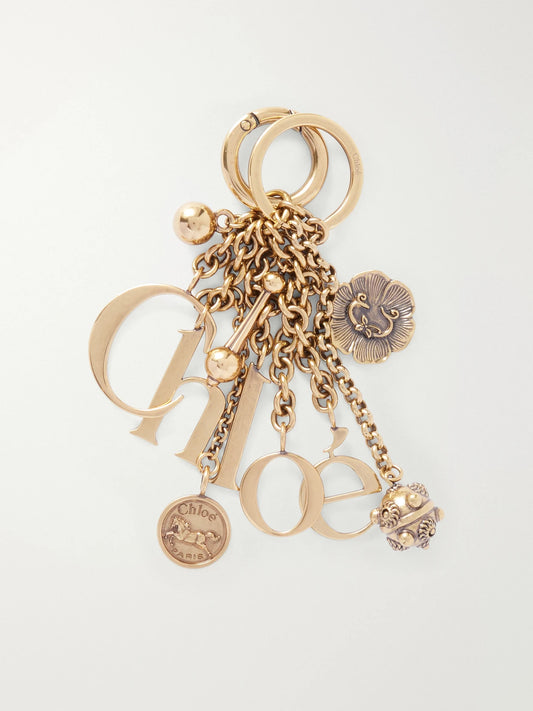 K188 Gold-tone Keychain