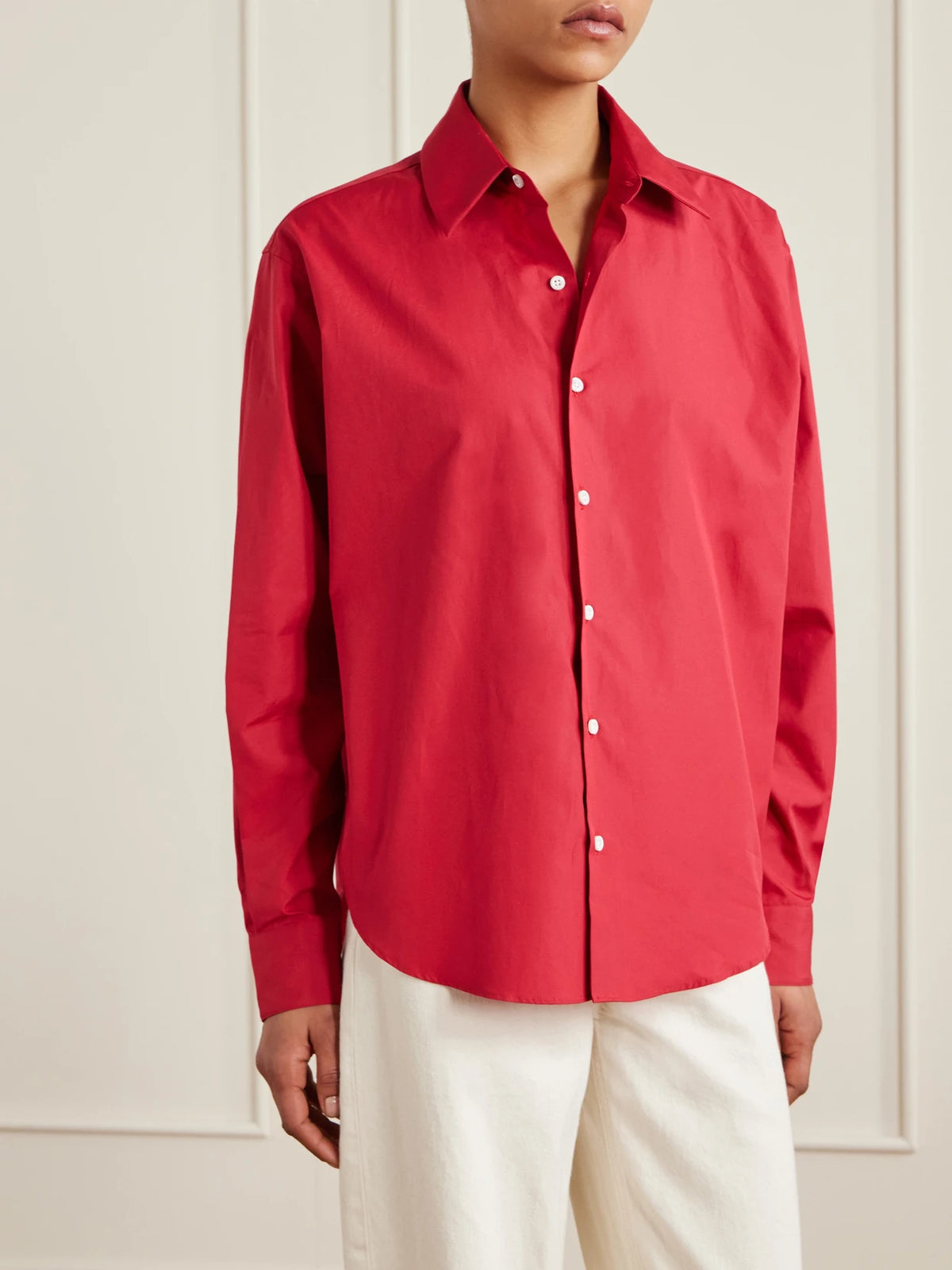 Comme Si Cotton-poplin Shirt