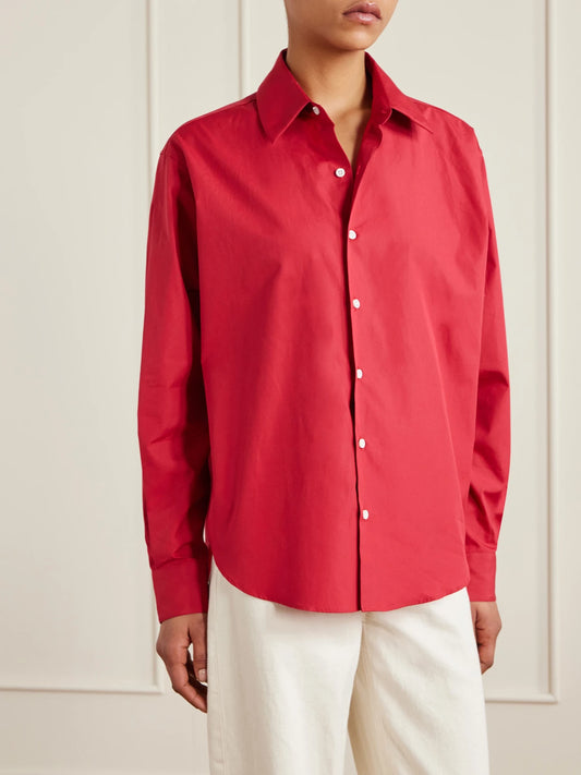 Comme Si Cotton-poplin Shirt