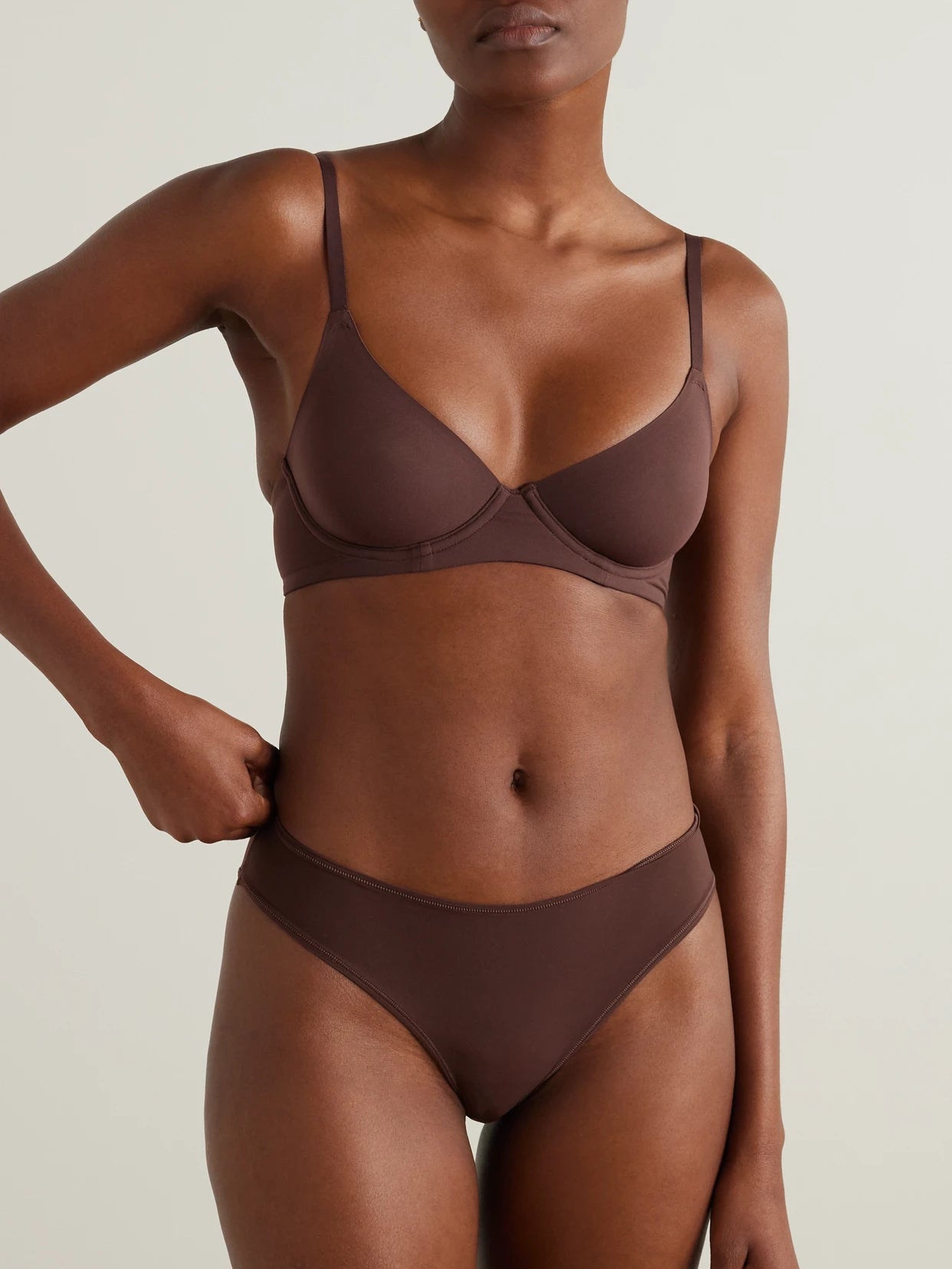 Fits Everybody Demi Bra - Cocoa