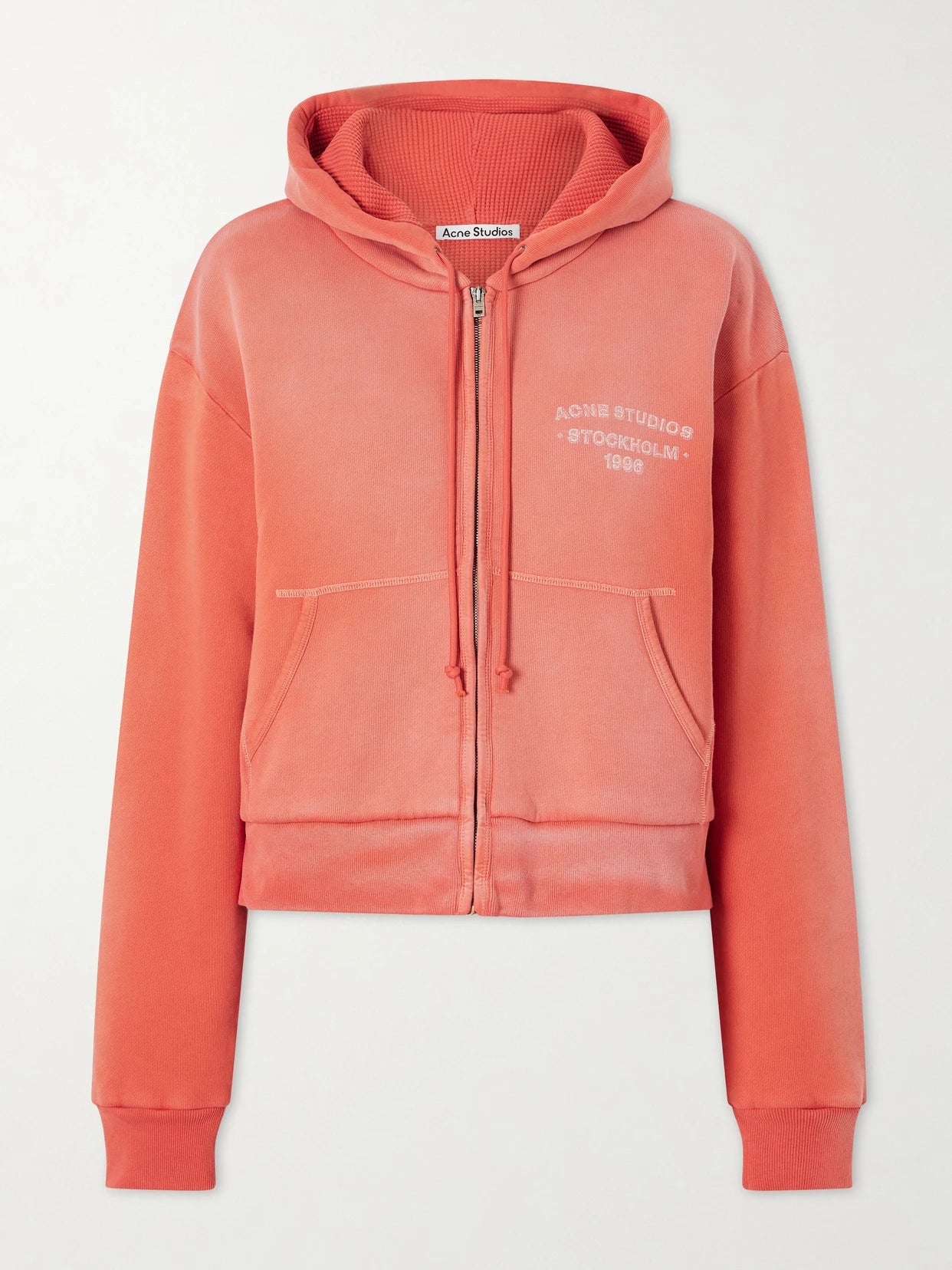 Feida U Sunkissed Printed Ribbed Jersey Sweatshirt