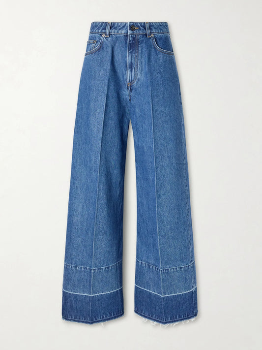 Givenchy Mid-rise Wide-leg Jeans