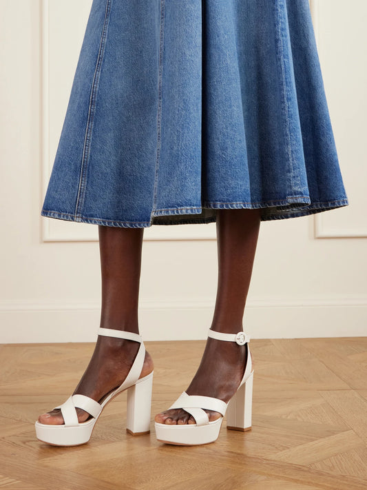 Sabrina 70 Leather Platform Sandals