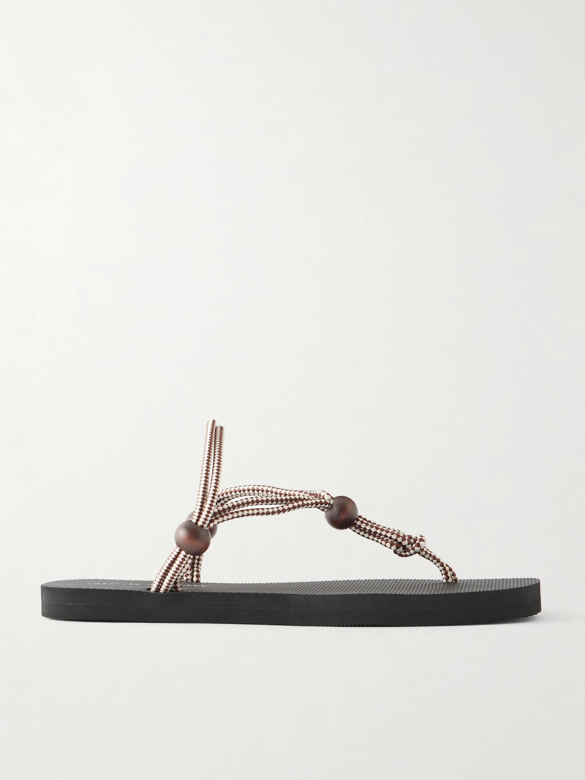 Mika Bead-embellished Cord Sandals