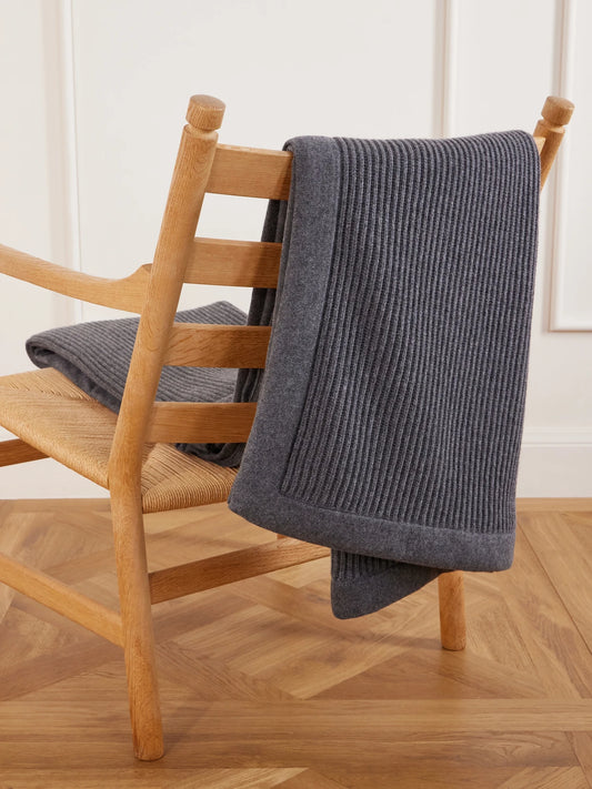 Brunello Cucinelli Ribbed-knitted Cashmere Throw