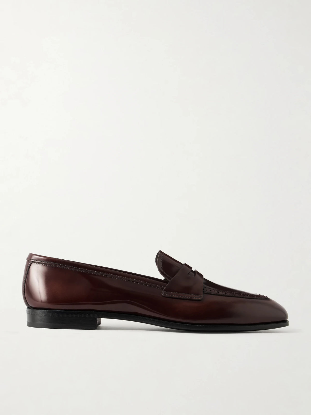 Onyx Leather Loafers