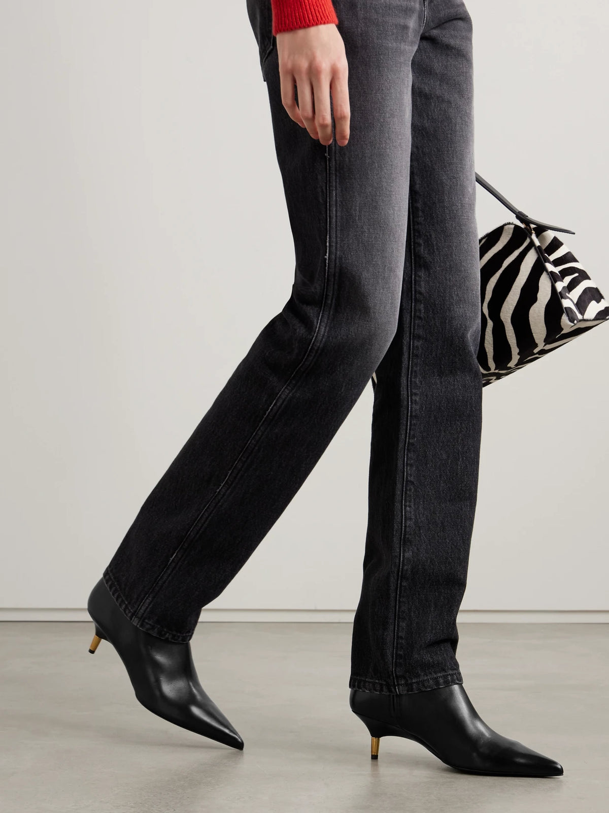 Bella Leather Ankle Boots
