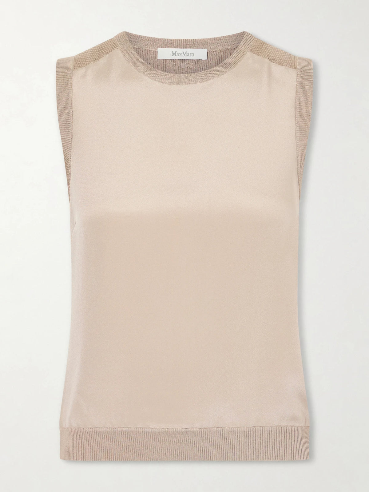 Max Mara Silk-blend Tank Top