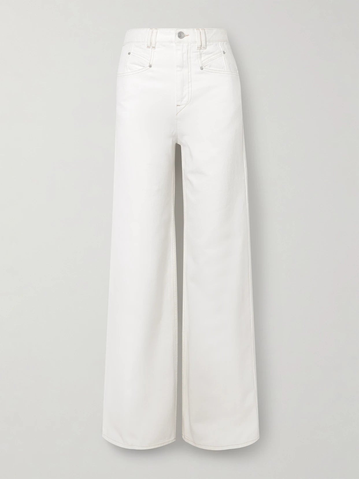 Lemony High-rise Wide-leg Jeans
