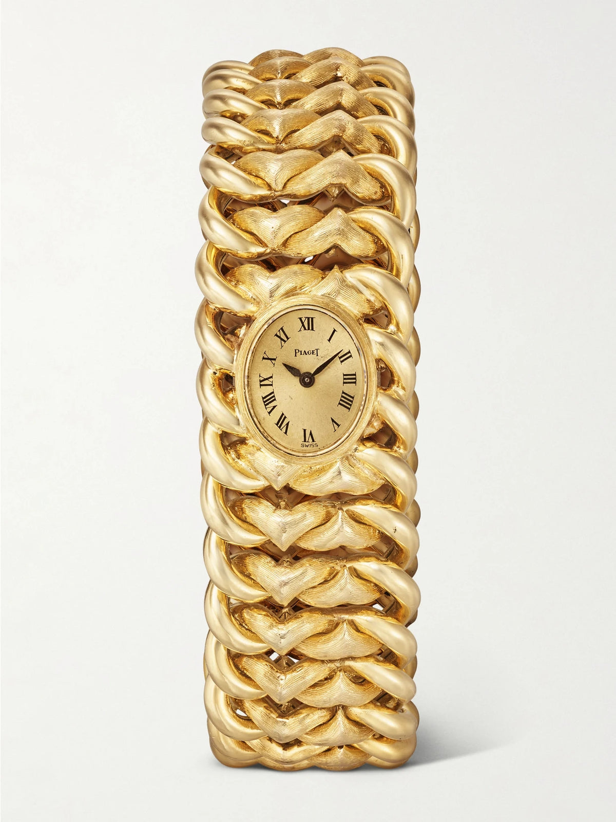 Stephanie Windsor + Hermès And Piaget Vintage 1969 Hand-wound 18-karat Gold Watch, Ref. 3771d67 (7.5" Wrist)