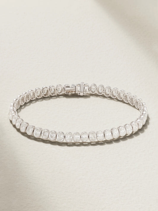 Anita Ko 18-karat White Gold Diamond Tennis Bracelet